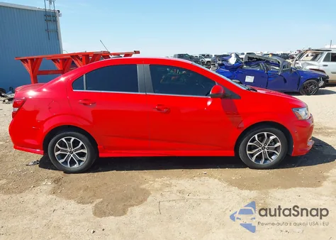 2020 Chevrolet Sonic Fwd Lt from USA, damaged, VIN 1G1JD5SB9L4140784